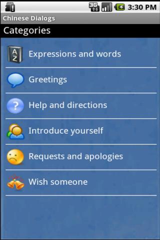 Chinese Dialogue Android Communication