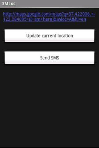 SMLoc Android Communication