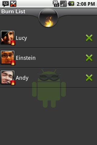 Hide and Seek Android Communication