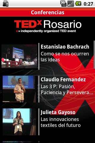 TEDxRosario 2010 Android Communication