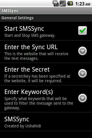 SMSSync SMS Gateway Android Communication