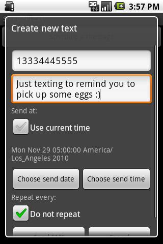 SleeperText Android Communication