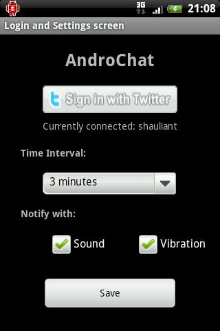 AndroChat Android Communication