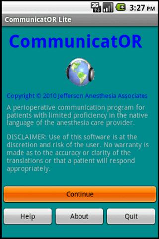 CommunicatOR Lite Android Communication