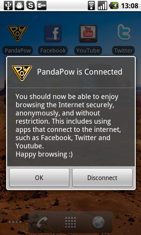 PandaPow Android Communication