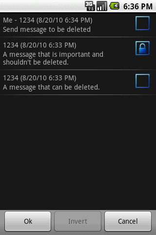 SMS Cleaner2 Trial Android Communication