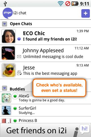 i2i Chat Android Communication