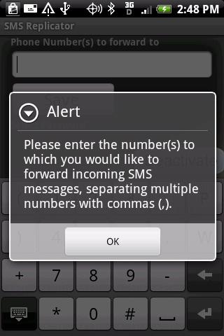 SMS Replicator Android Communication