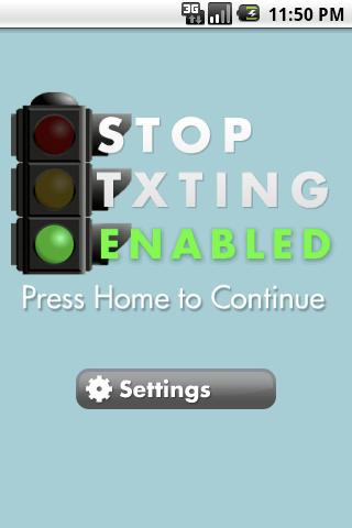 StopTxting Android Communication