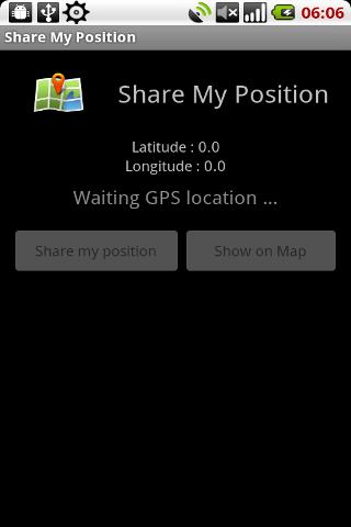 Share My Position Android Communication