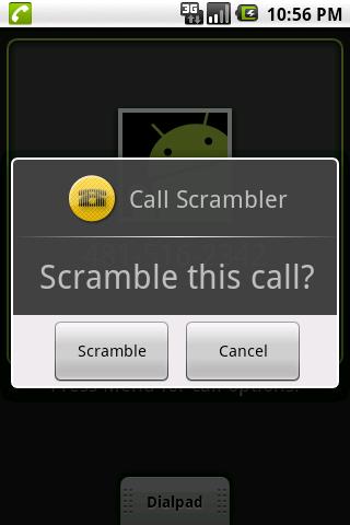 Call Scrambler Android Communication