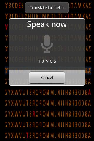 TUNGS Voice Translator Android Communication