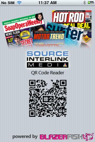 SIM QR Reader Android Communication