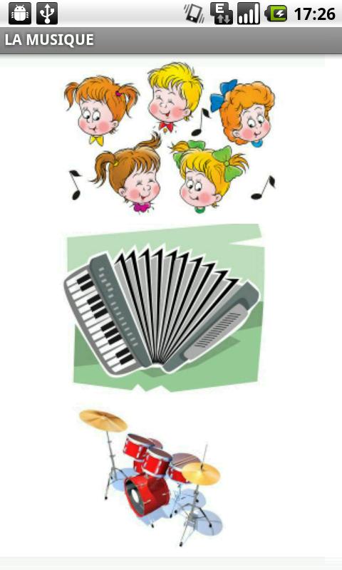 FlashCards Musique Android Communication