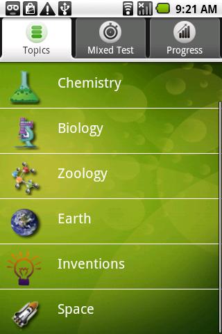 Science Challenge Android Communication
