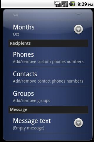 FREE  SMS Scheduler Android Communication