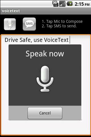 VoiceText Speak and Text Android Communication