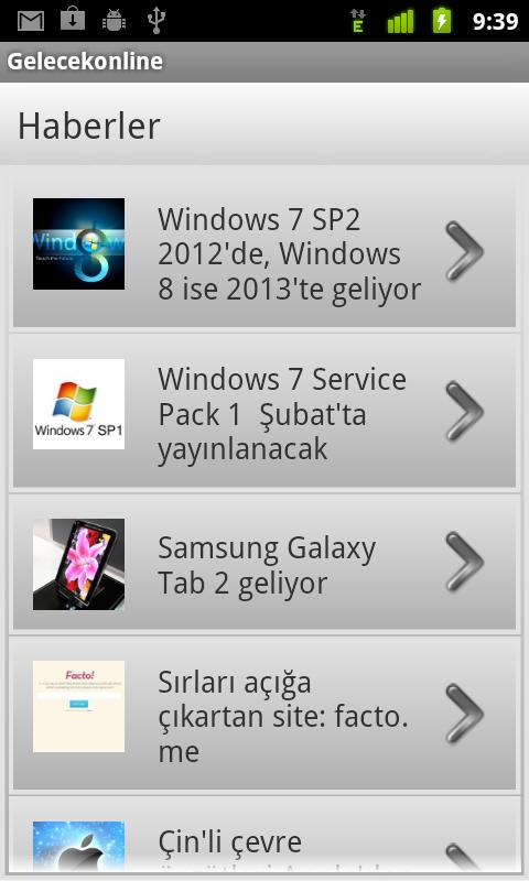 Gelecekonline Android Communication