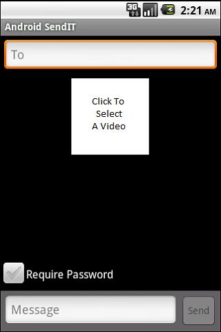 Android SendIT Android Communication