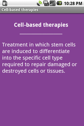Stem Cell Android Communication