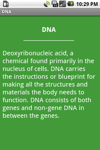 Stem Cell Android Communication