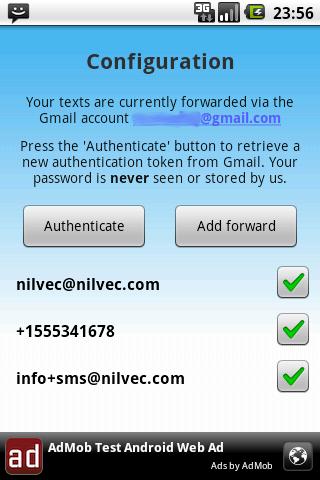 SMSForwarder Android Communication