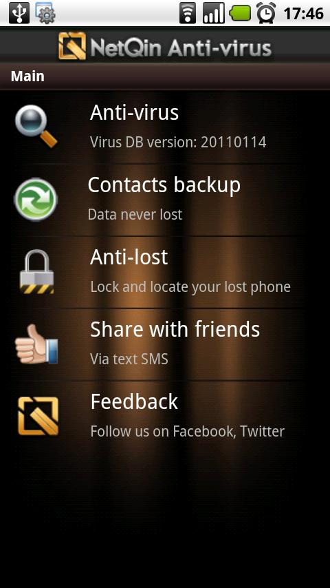 Antivirus Android Communication