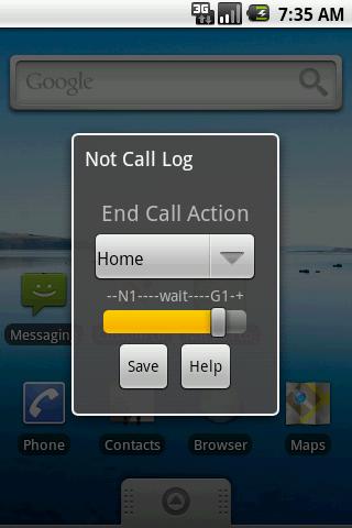 Not Call Log Classic Android Communication