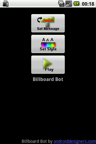 Billboard Bot Android Communication
