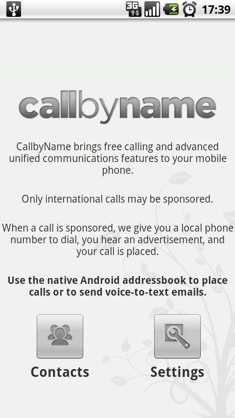 CallbyName Android Communication