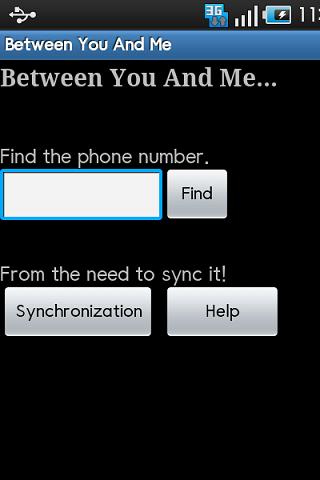 BetweenYouAndMe Android Communication