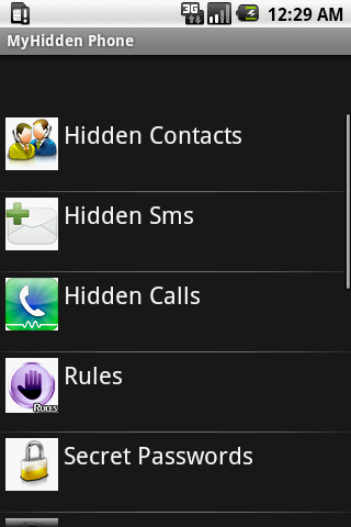 MyHiddenPhone Free Android Communication