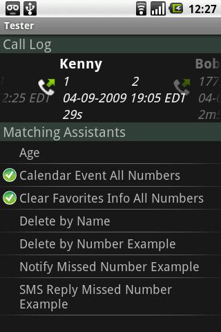 Call Log Assistant Android Communication