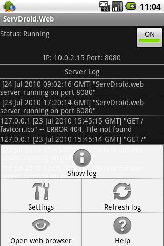 ServDroid.web Android Communication
