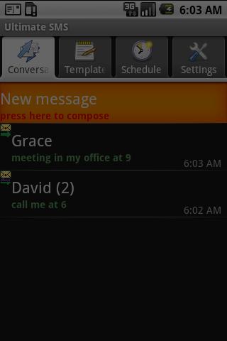 UltimateSMS Android Communication