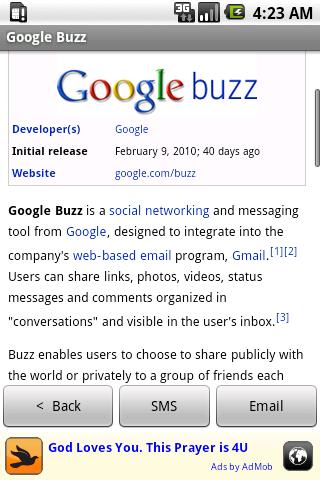 Social Networks Android Communication