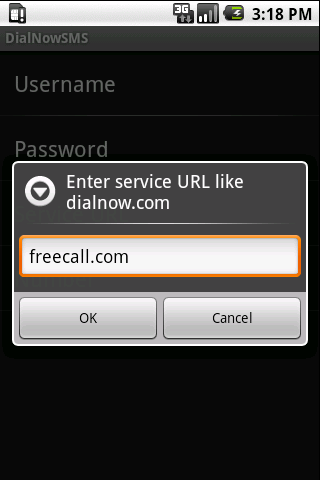 ADialNowSMS Android Communication