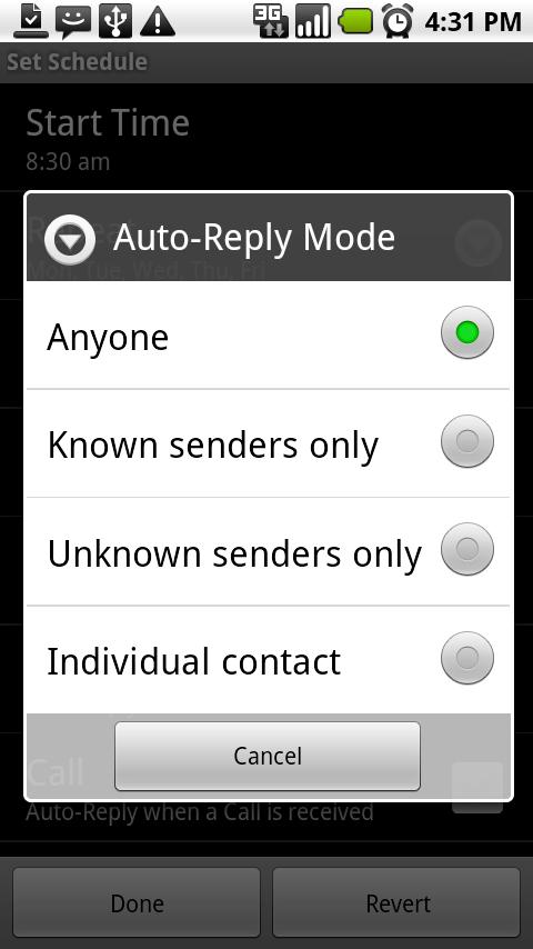 Droid Attendant Trial Android Communication