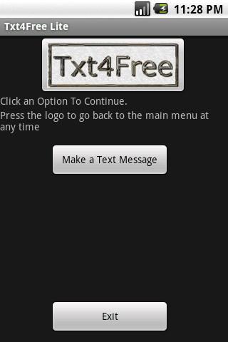 Txt4Free Lite Android Communication