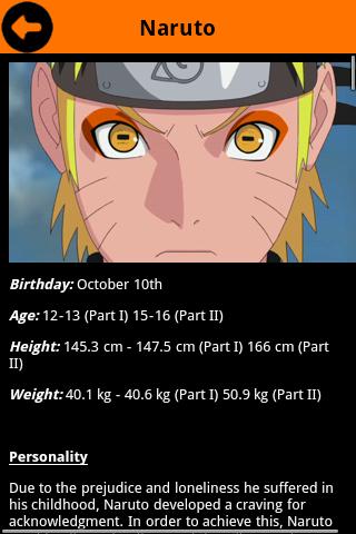 Naruto Character Companion Android Comics