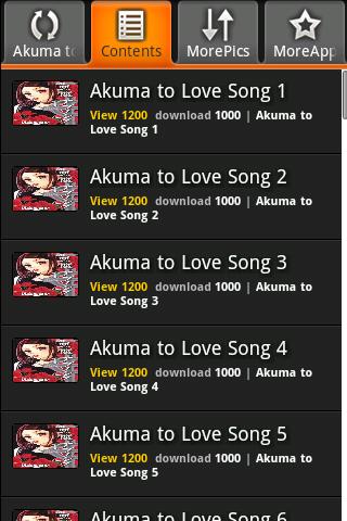 Akuma to Love Song Android Comics