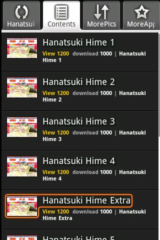 Hanatsuki Hime Android Comics