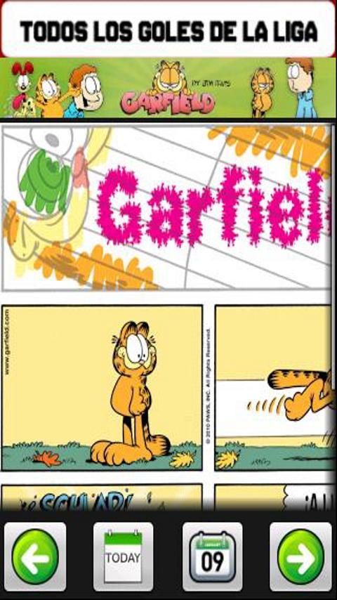 Garfield Spanish Android Comics