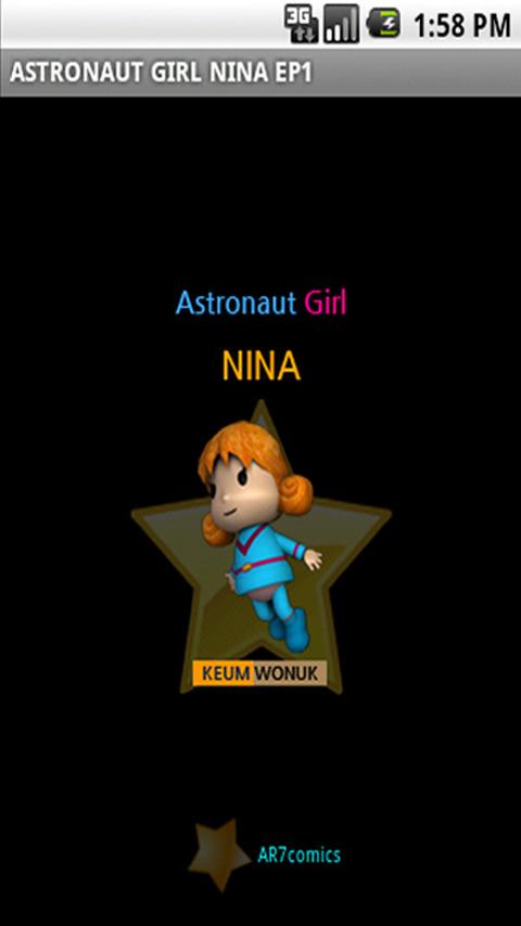 Astronaut Girl Nina_01_AD Android Comics