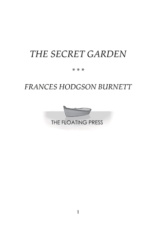 The Secret Garden (ebook Free) Android Comics