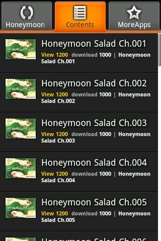 Honeymoon Salad Android Comics