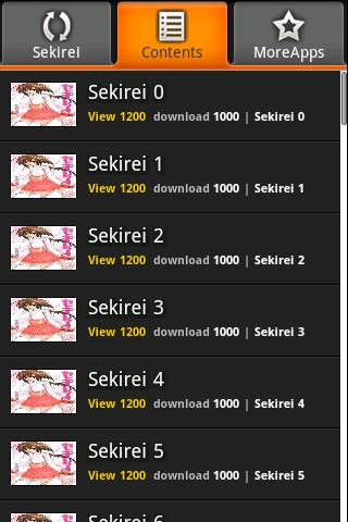 Sekirei Android Comics