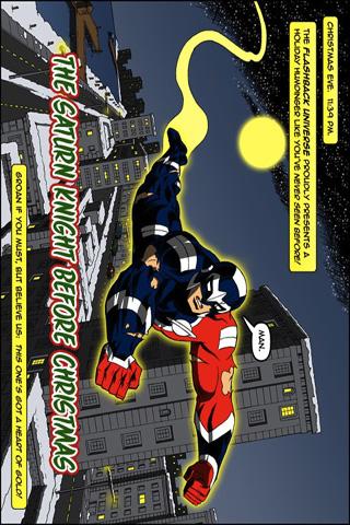 Saturn Knight Christmas Android Comics