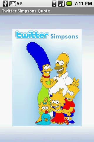 Twitt Simpsons Quote Android Comics