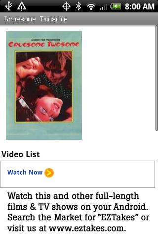 Gruesome Twosome Movie Android Entertainment